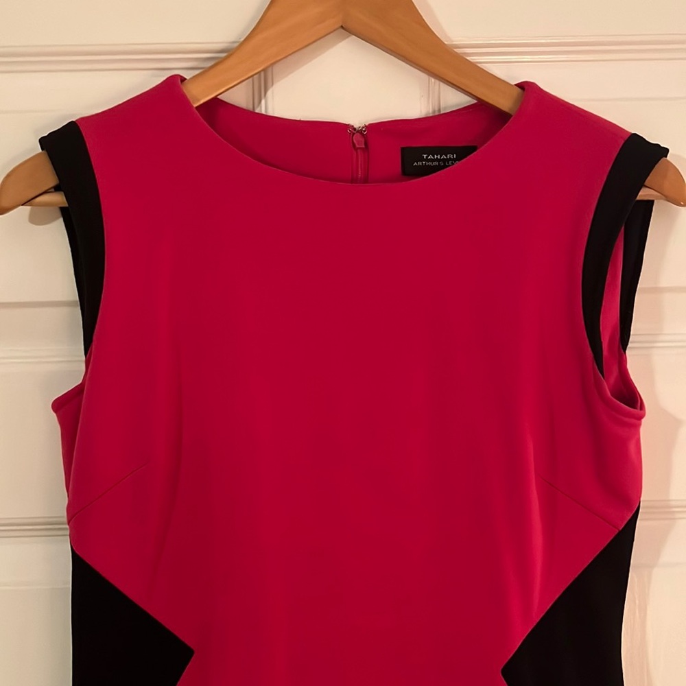 Tahari Fuchsia Dress